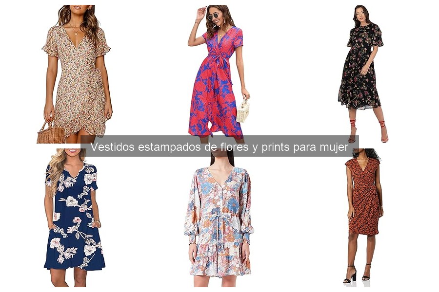 Dónde comprar vestidos estampados de flores baratos online