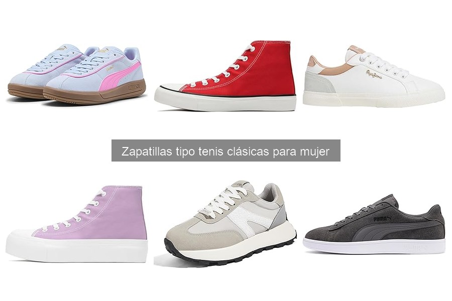 Dónde comprar zapatillas tenis clásicas para mujer online