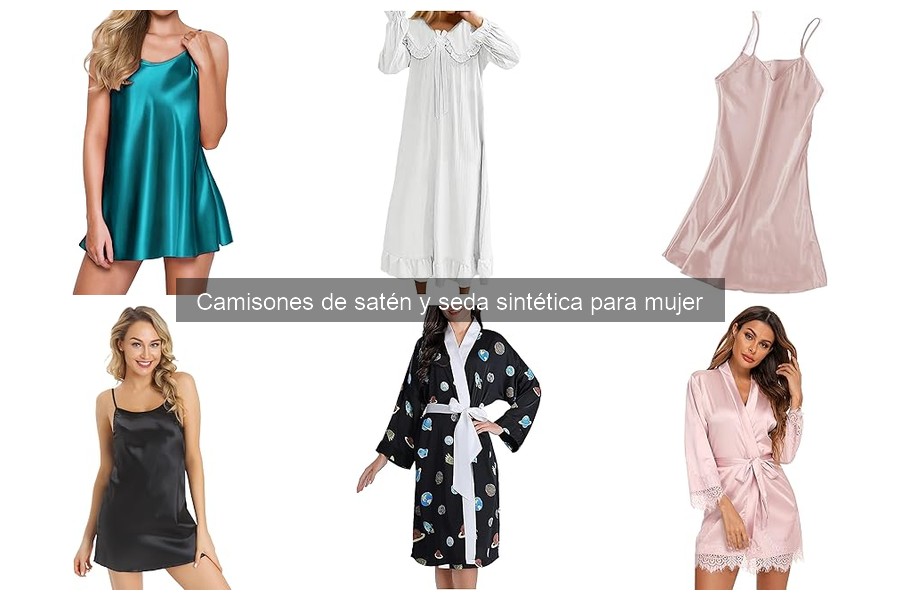 Elige el camisón de satén ideal para cada ocasión