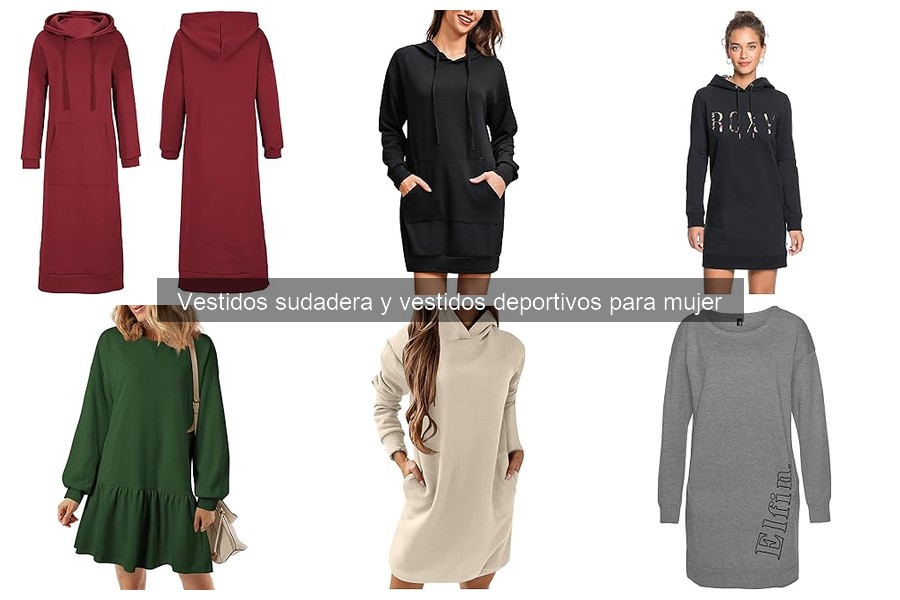 Elige el vestido sudadera perfecto según la ocasión