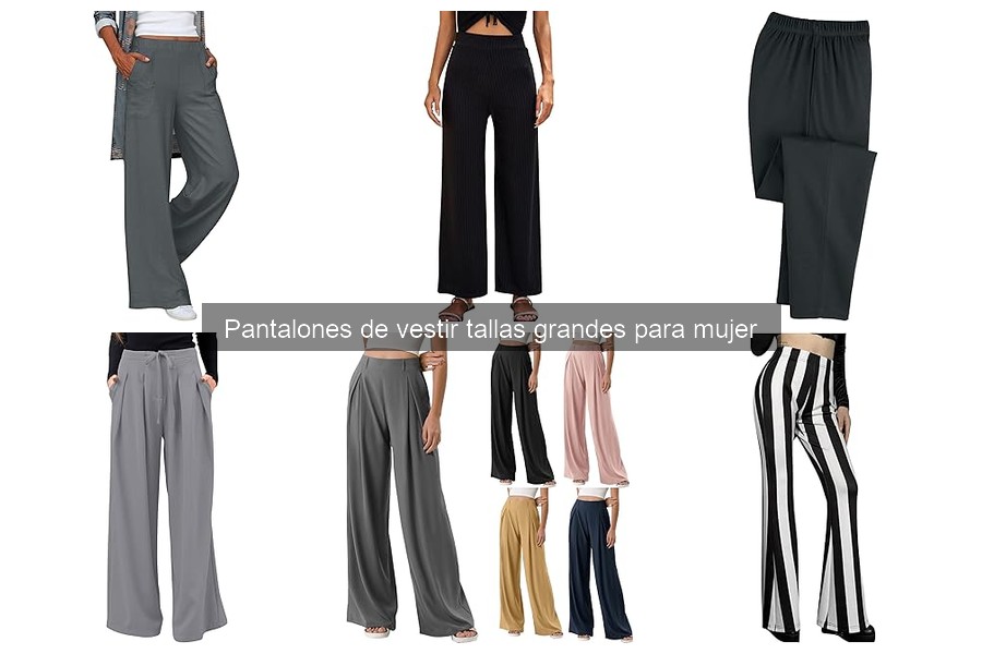 Errores al comprar pantalones de vestir tallas grandes para mujer