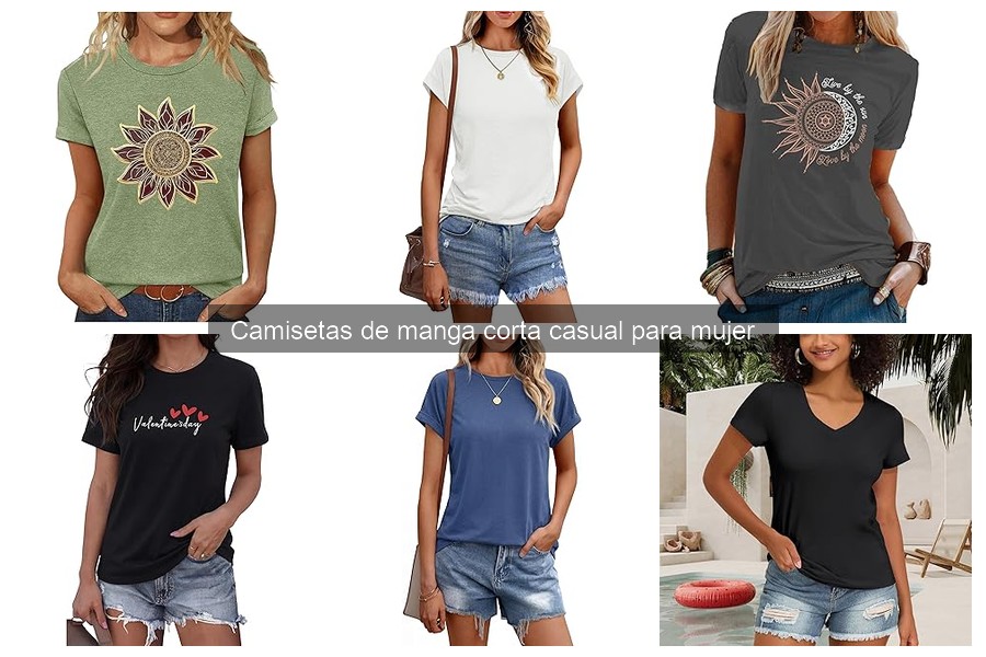Errores al elegir camisetas de manga corta casual para mujer