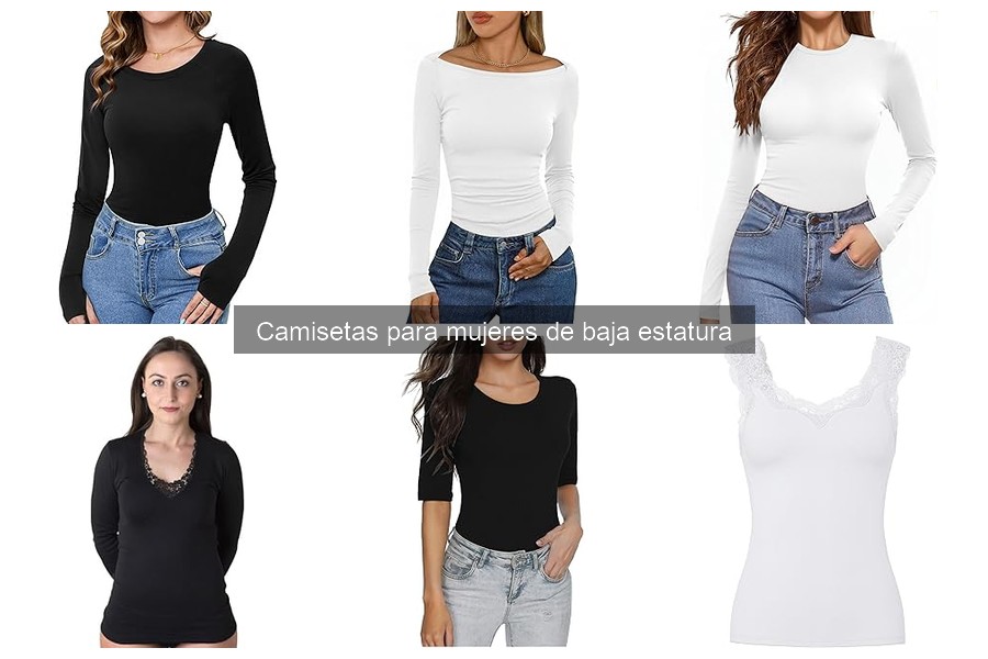 Errores al elegir camisetas para mujeres de baja estatura