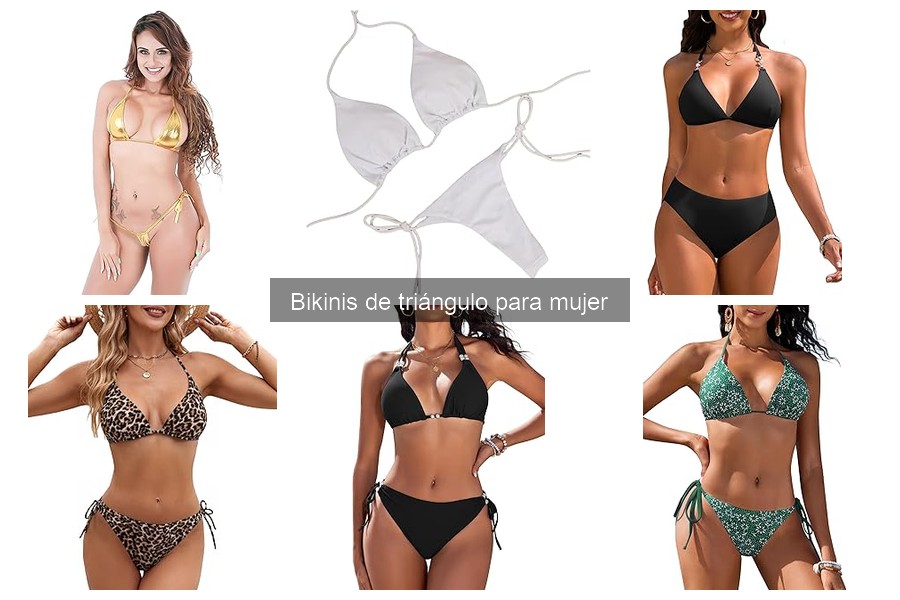 Errores comunes al comprar bikinis de triángulo para mujer