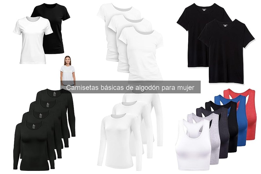 Errores comunes al comprar camisetas básicas de algodón para mujer