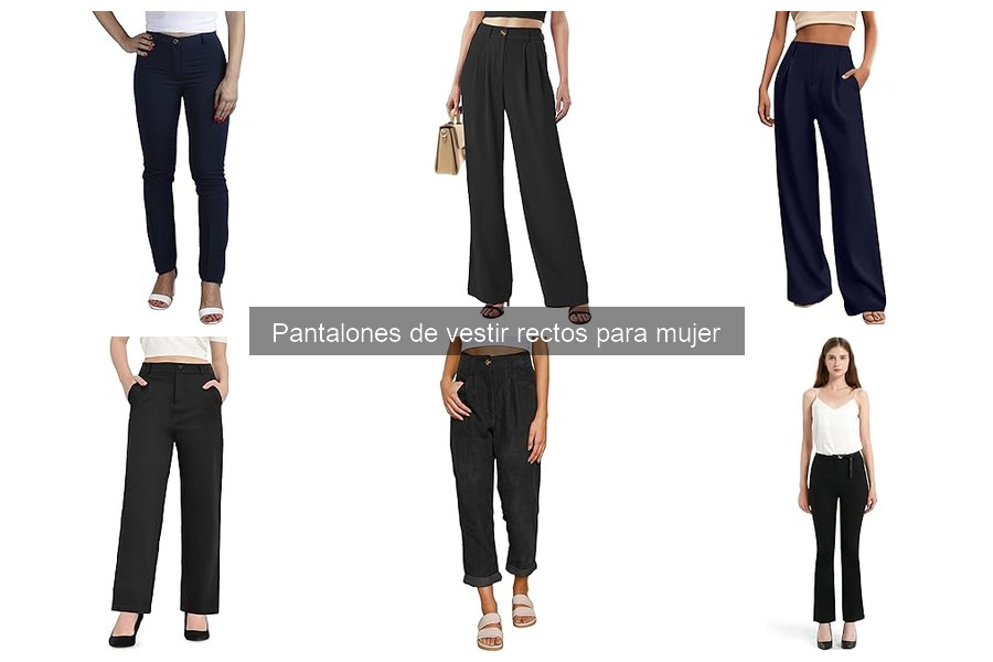 Errores comunes al comprar pantalones de vestir rectos para mujer