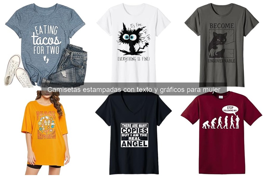 Errores comunes al elegir camisetas estampadas para mujer