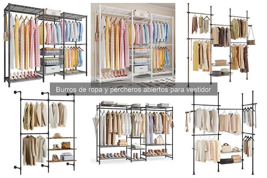 Errores comunes al elegir un burro de ropa para tu vestidor