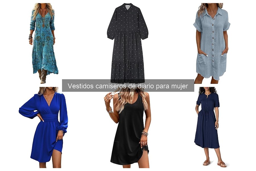 Errores comunes al elegir vestidos camiseros para mujer