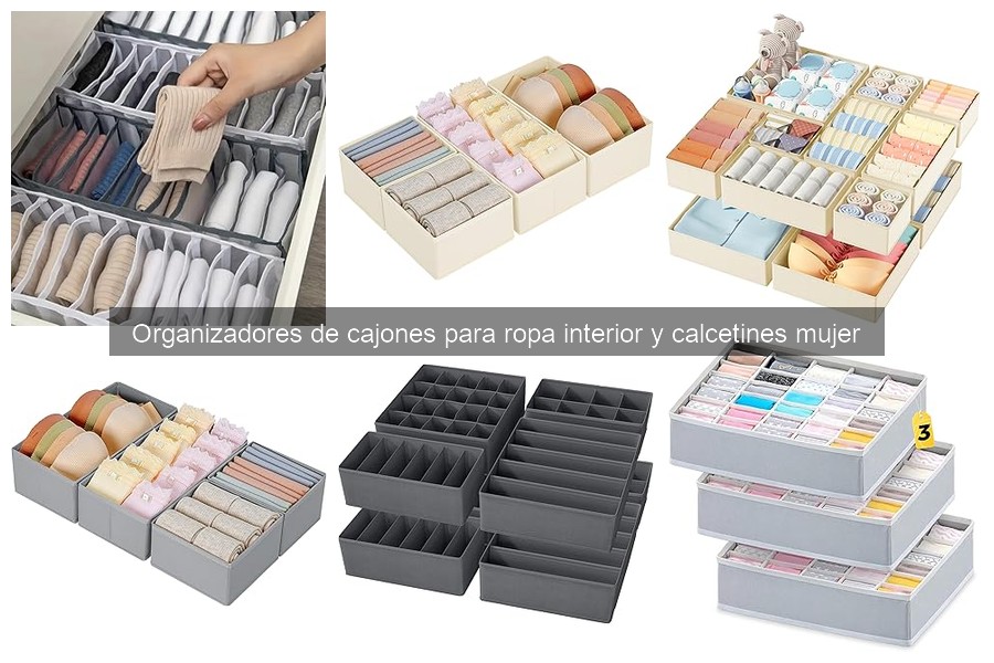 Errores comunes al organizar ropa interior y calcetines