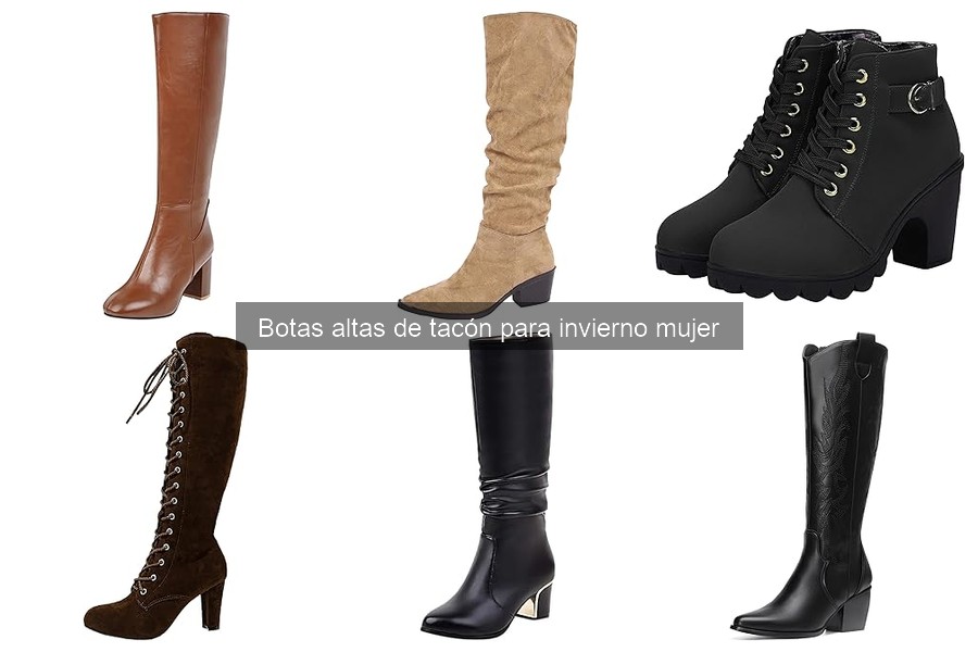 Errores comunes al usar botas altas de tacón en invierno