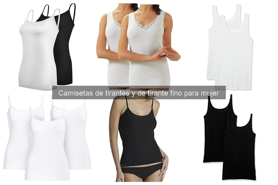 Errores comunes al usar camisetas de tirantes para mujer