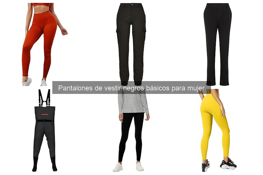 Errores comunes al usar pantalones de vestir negros para mujer