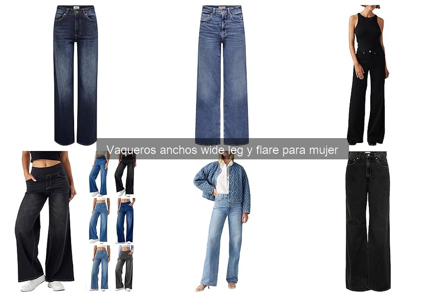 Errores comunes al usar vaqueros anchos wide leg y flare