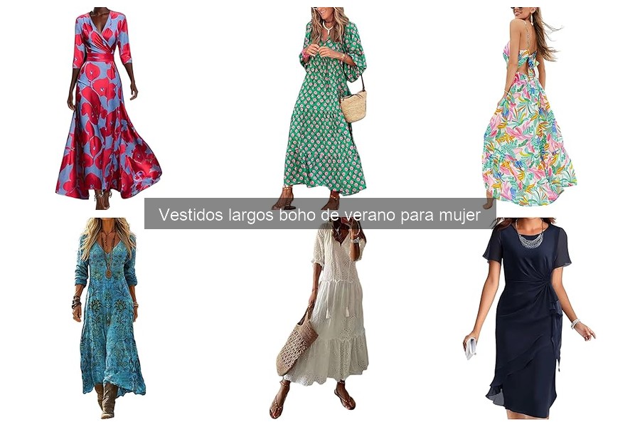 Errores comunes al usar vestidos largos boho de verano