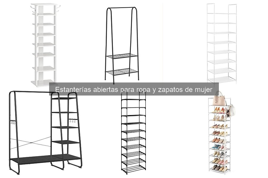 Estanterías abiertas: ¿son adecuadas para espacios pequeños?