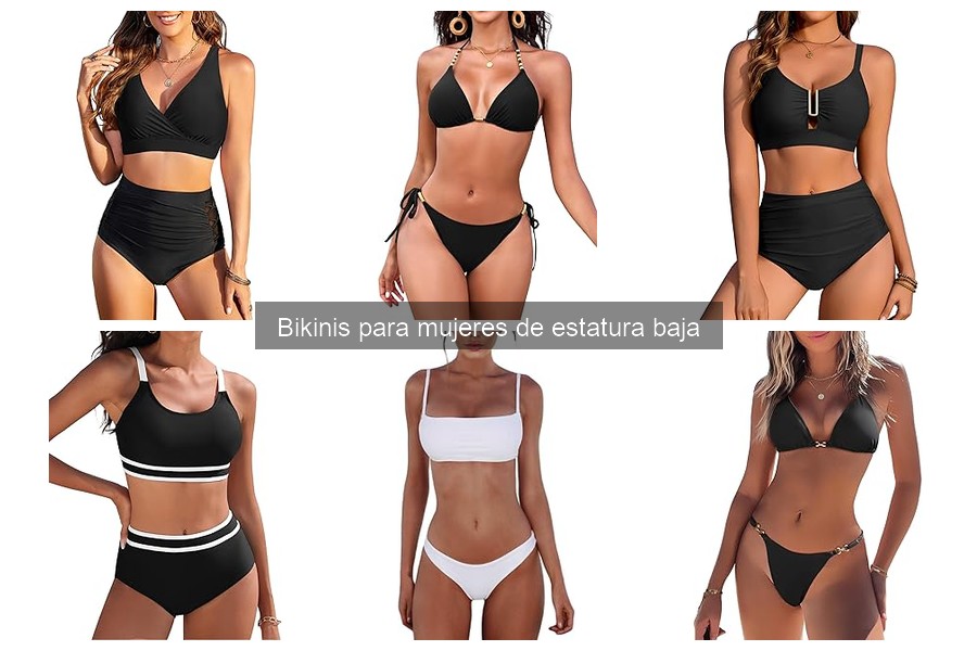Estilos de bikinis para mujeres bajas: ocasión y comodidad