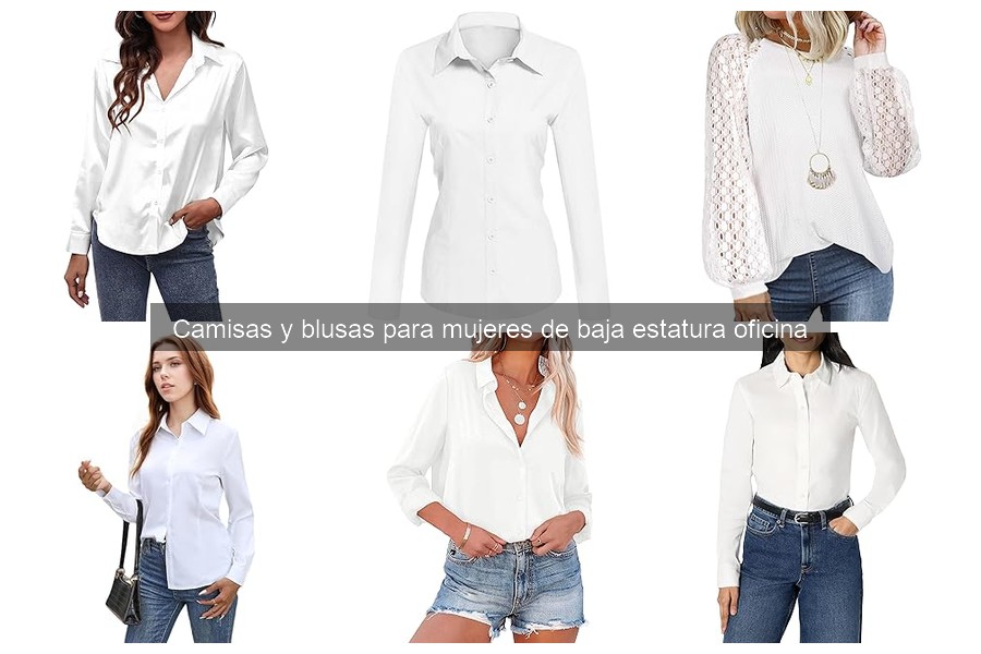 Estilos de Camisas y Blusas que Favorecen a Mujeres Bajitas