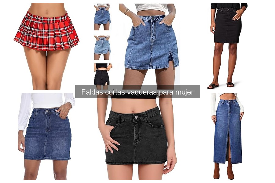 Estilos de faldas cortas vaqueras para cada tipo de cuerpo