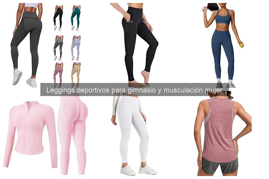 Estilos de leggings deportivos de moda para mujer 2023