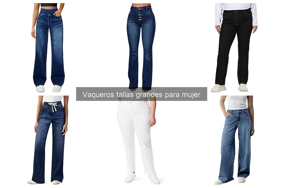 Estilos de vaqueros tallas grandes para ocasiones especiales