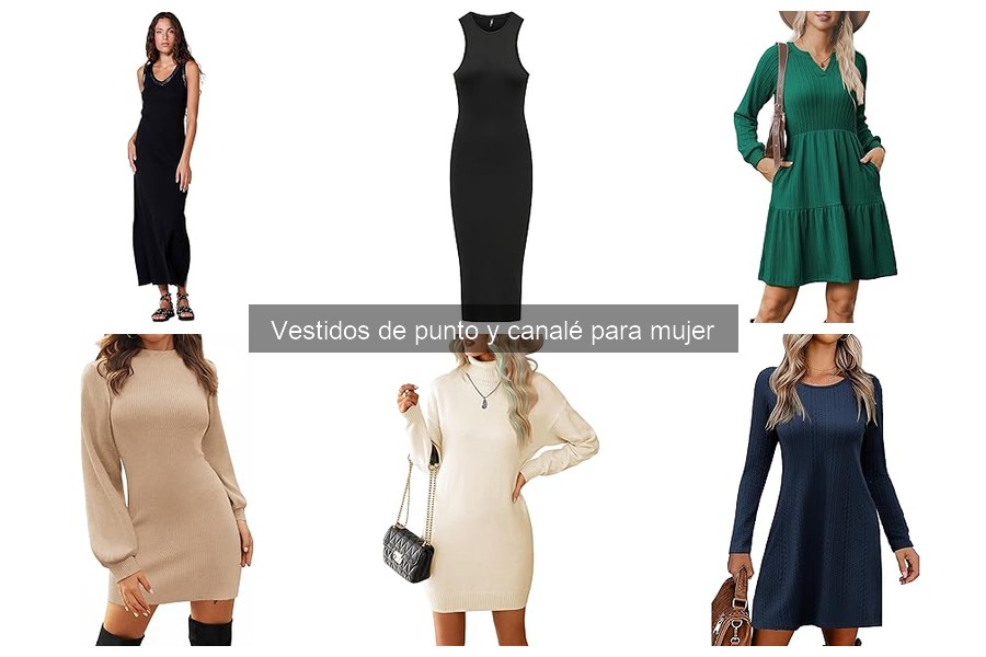 Estilos de Vestidos de Punto para Cada Tipo de Cuerpo