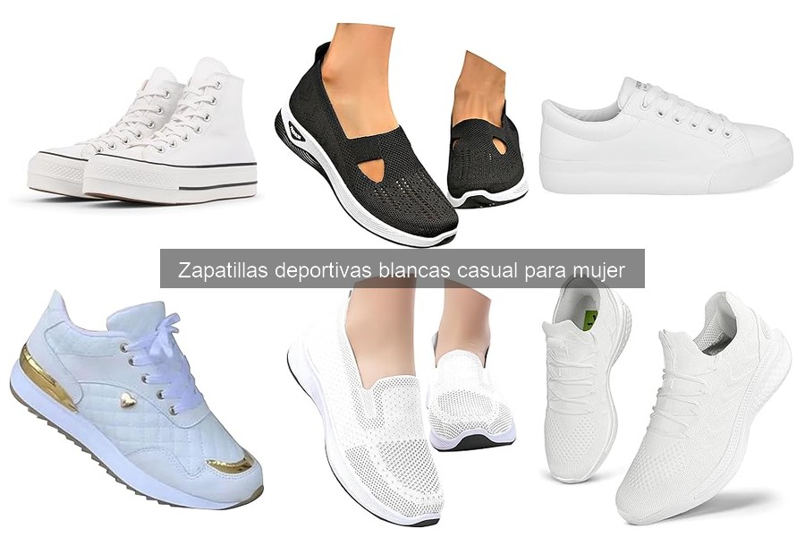 Estilos de zapatillas deportivas blancas para mujer 2023