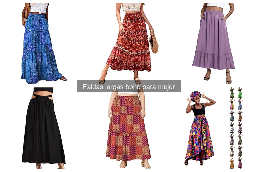 Faldas Largas Boho para Mujer: Estilo y Origen