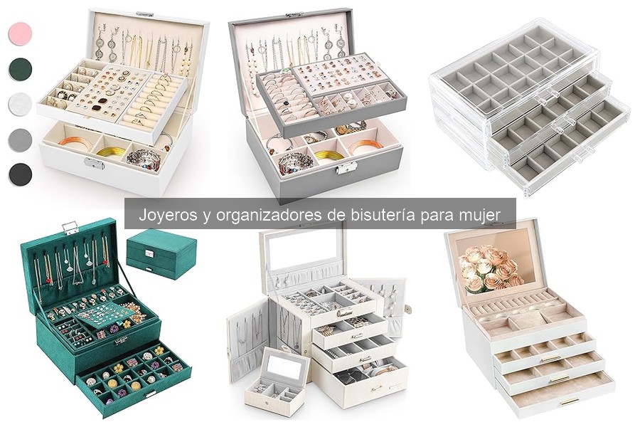 Guía de compra de joyeros para mujer: cómo elegir el mejor