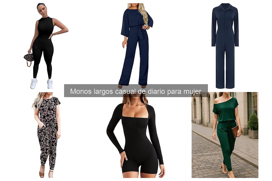 Guía de compra de monos largos casuales para mujer