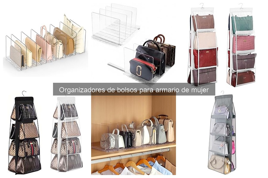 Guía de compra de organizadores de bolsos para armario