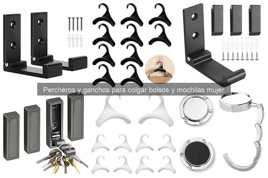 Guía de compra de percheros para bolsos y mochilas