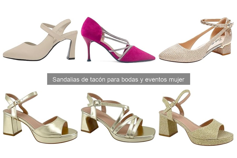 Guía de compra de sandalias de tacón para eventos formales