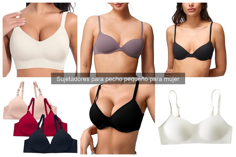 Guía de compra de sujetadores para pecho pequeño en mujer