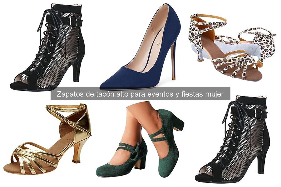 Guía de compra de zapatos de tacón alto para eventos mujer