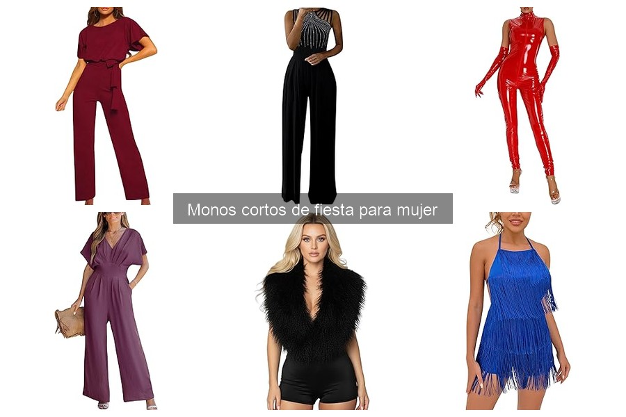 Guía de compra: Monos cortos de fiesta para mujer