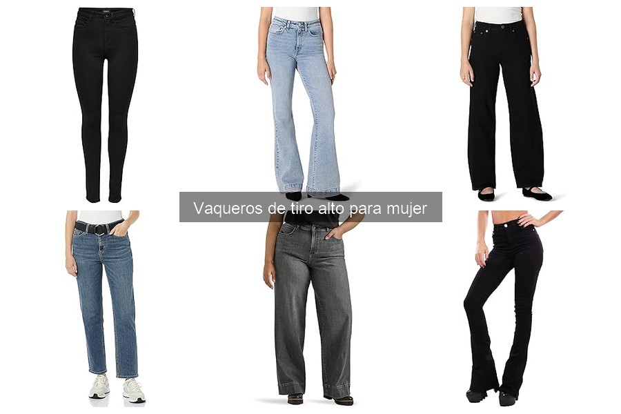 Guía de Compra: Vaqueros de Tiro Alto para Mujer