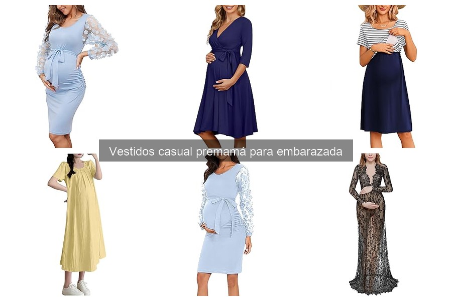 Guía de compra: vestidos casual premamá para embarazada