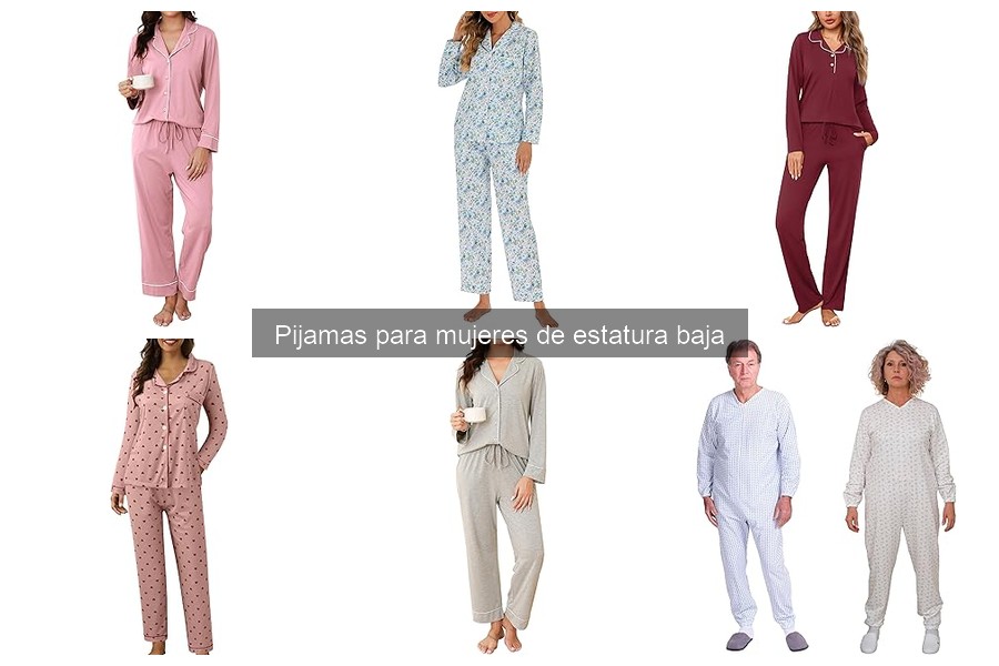 Guía de Tallas para Pijamas de Mujeres Bajas