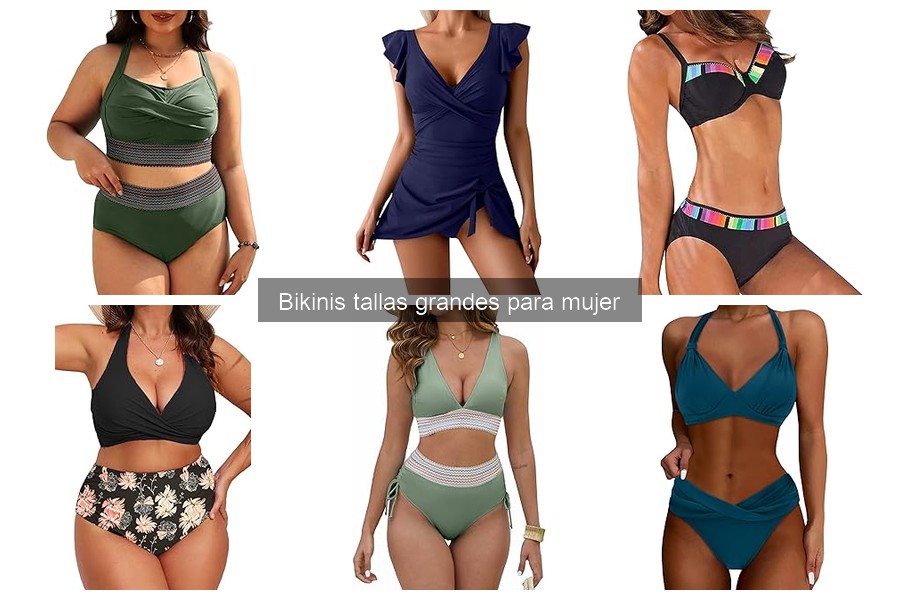 Guía para elegir bikinis tallas grandes para mujer