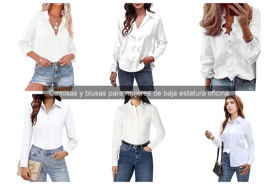 Guía para elegir camisas y blusas para mujeres de baja estatura