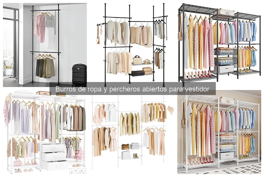 Guía para Elegir el Mejor Burro de Ropa para Tu Vestidor