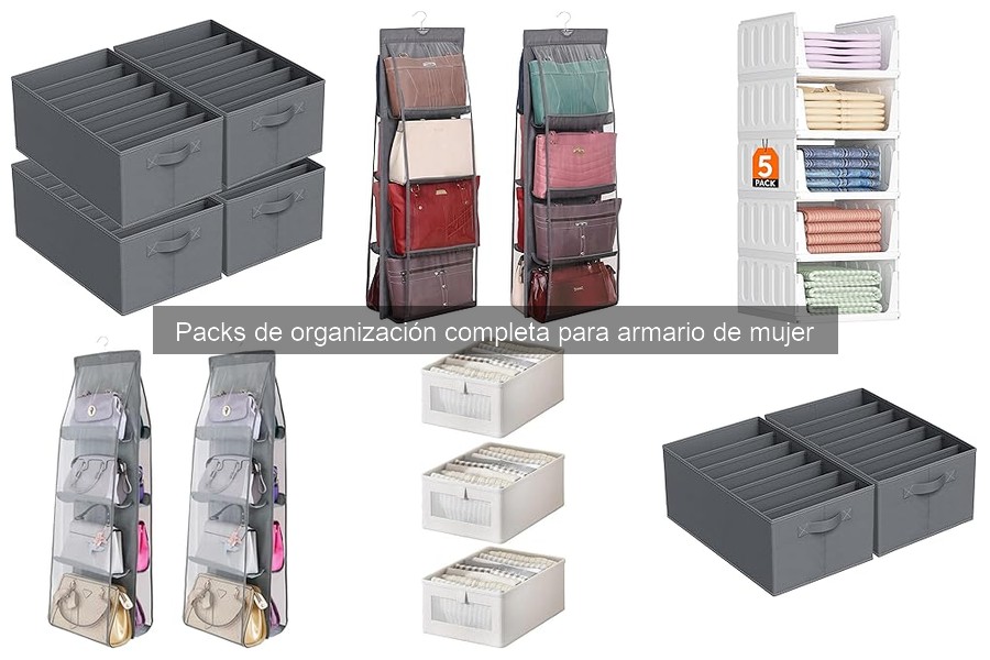 Guía para elegir el mejor pack de organización para tu armario