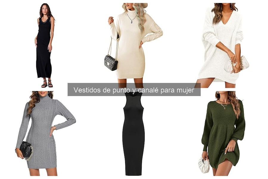 Guía para elegir el vestido de punto ideal para mujer