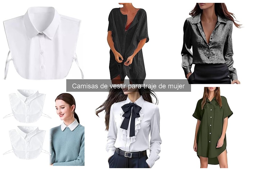 Guía para elegir la talla correcta de camisas de vestir mujer