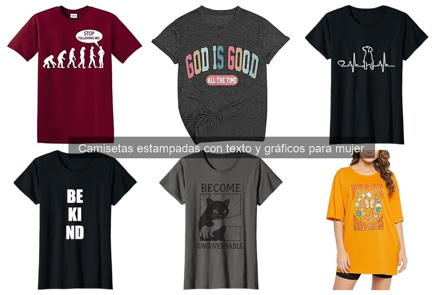 Historias y significados detrás de estampados en camisetas para mujer