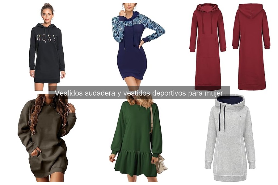 Ideas de Outfits con Vestidos Sudadera para Mujer