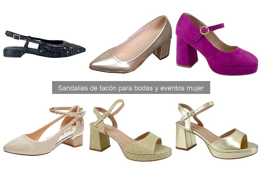 Las Mejores Tiendas para Comprar Sandalias de Tacón para Bodas