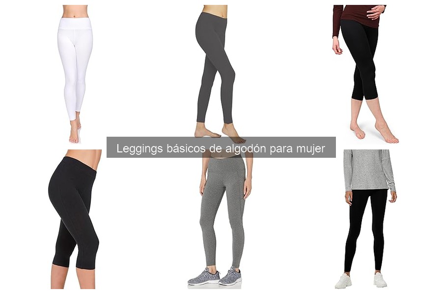 Leggings de algodón para diferentes tipos de cuerpo