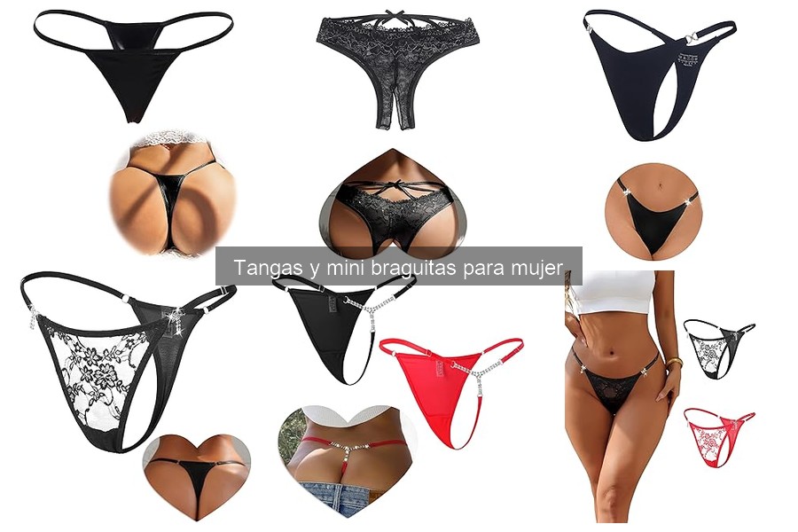 Los mejores materiales para tangas y mini braguitas
